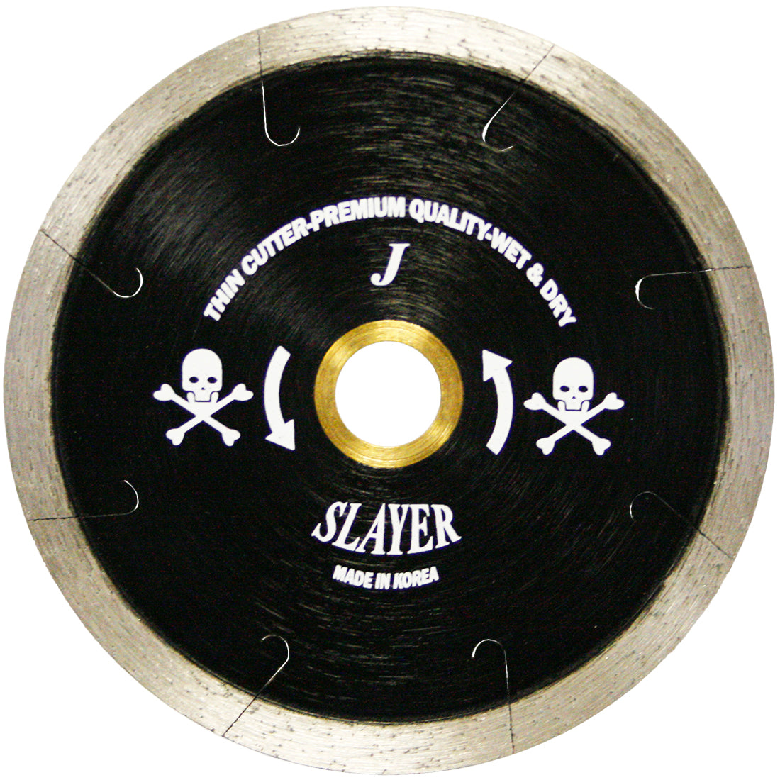 4 1/2 Inch Slayer Cont. Rim With J-Slot For Stone