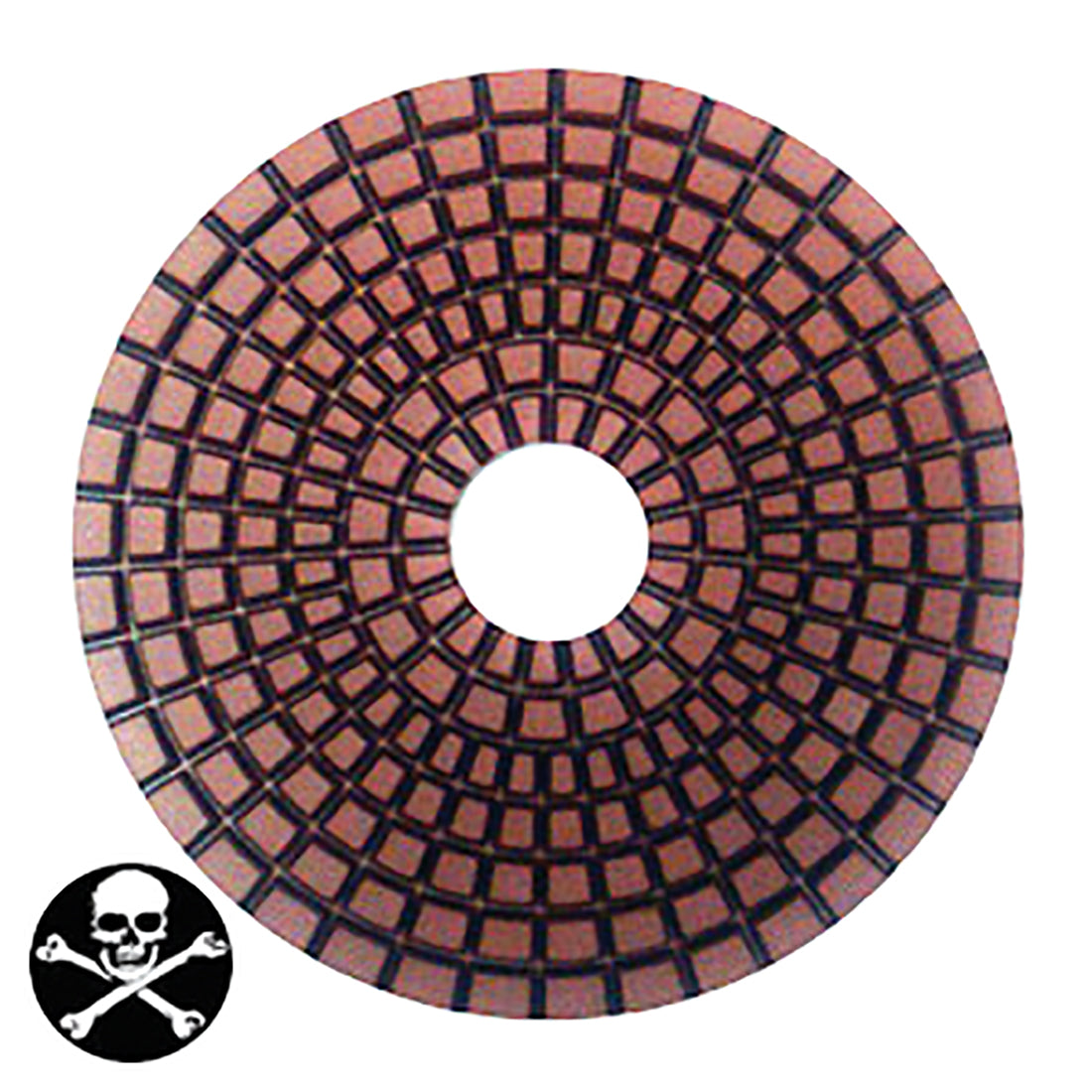 4" PREMIUM WET POLISHING PAD (3MM)-400 GR