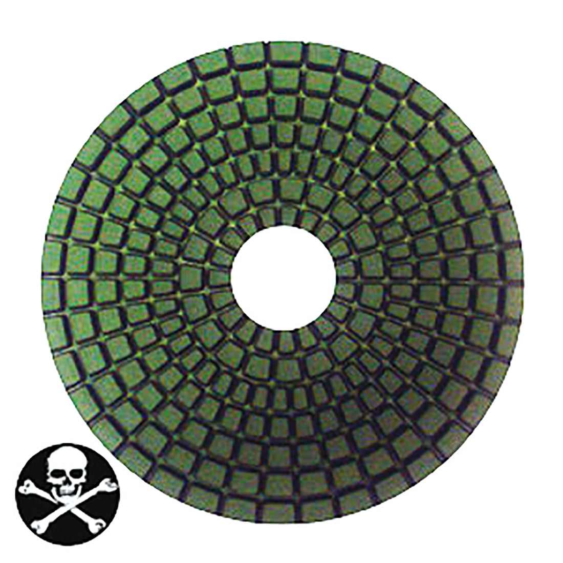 4" PREMIUM WET POLISHING PAD (3MM)-1500 GR