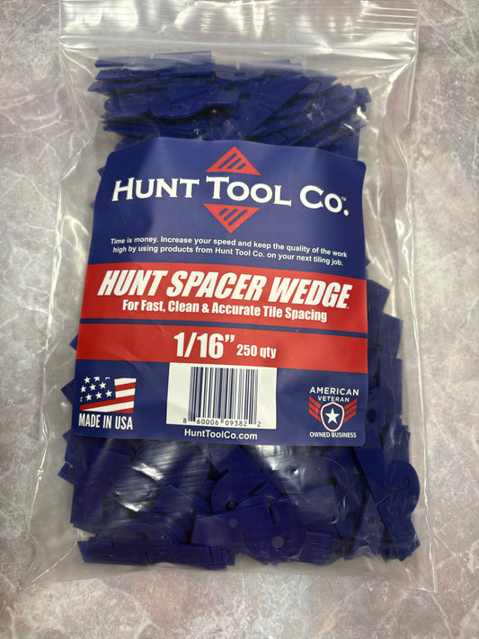 1/16" Tile Spacer Wedge 250 ct.