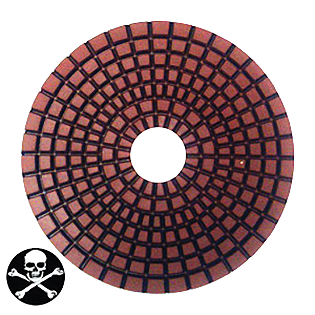 4" PREMIUM WET POLISHING PAD (3MM)-800 GR